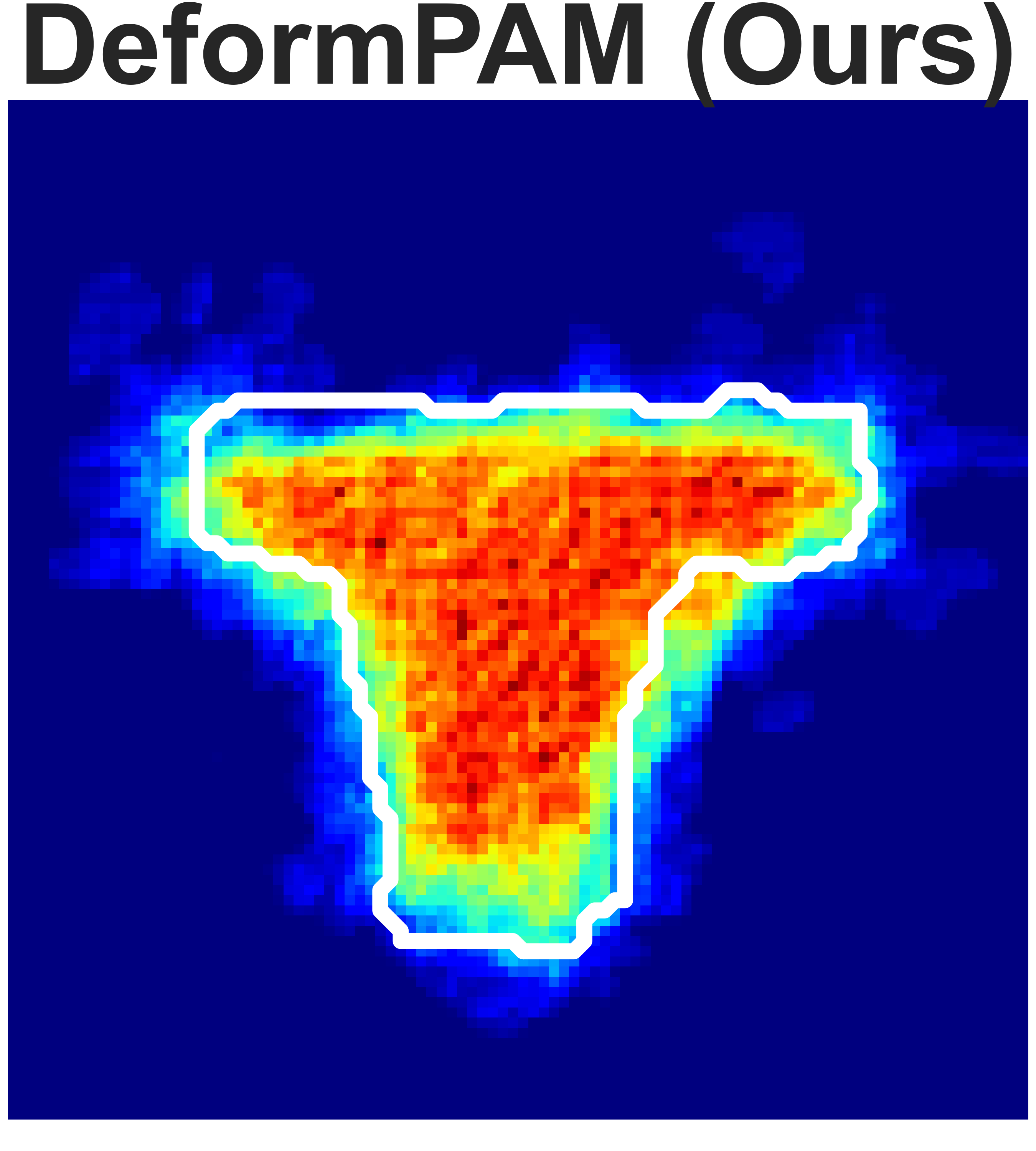 Heatmap of Granular Pile Shaping (Ours)