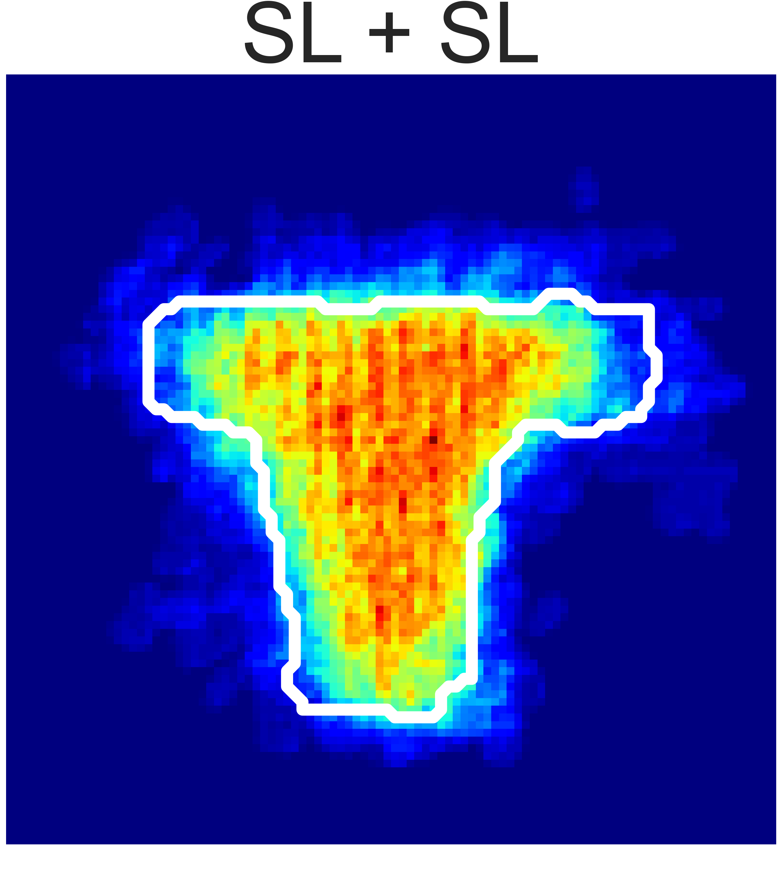 Heatmap of Granular Pile Shaping (SL + SL)